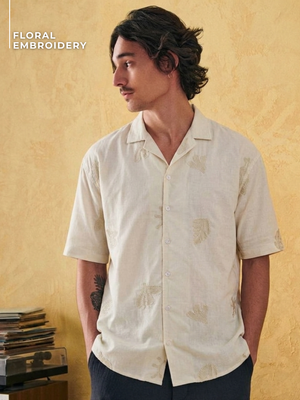 Minimalistic Embroidery Shirt
