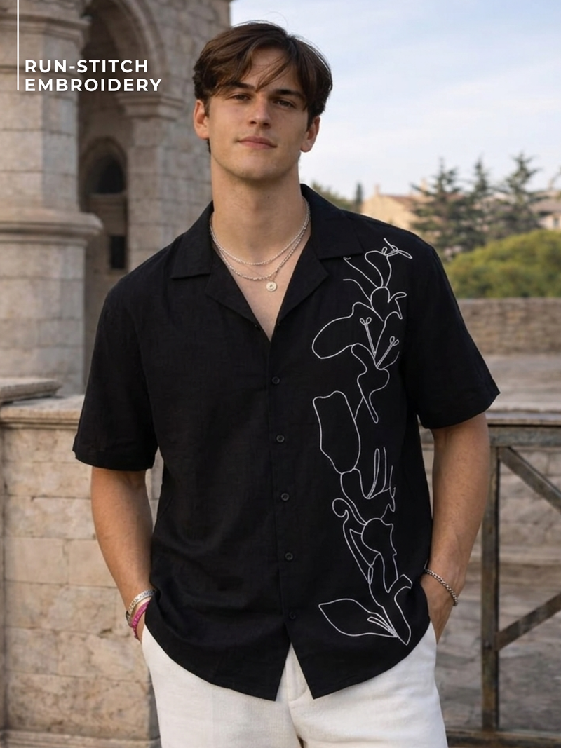 Intricate Embroidery Shirt