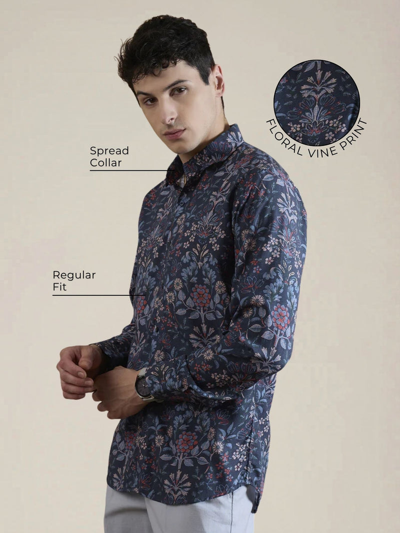 Floral Printed Shirt