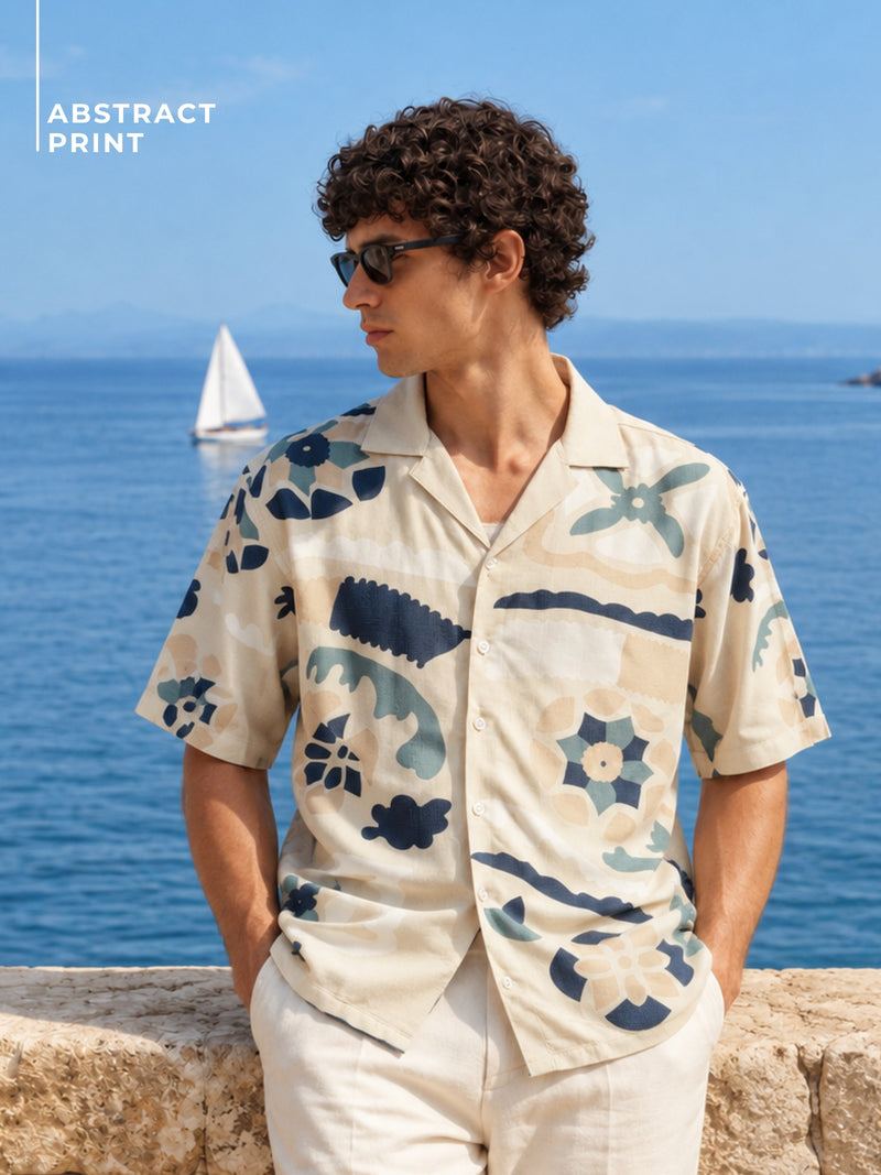 Printed Oversized Shirt