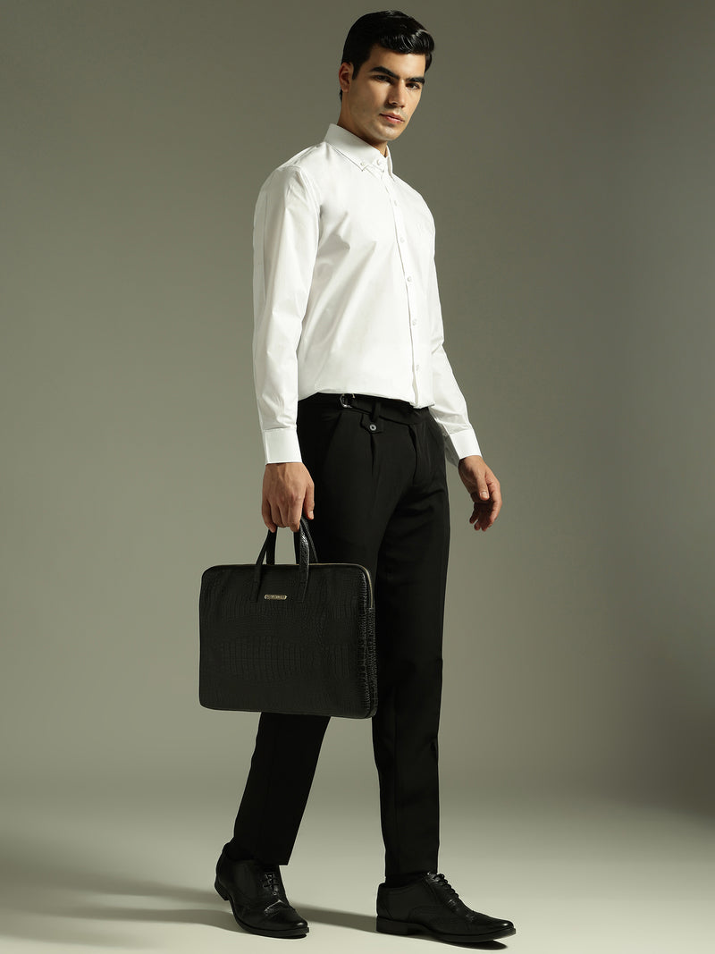 White: Party Wear Formal Shirt