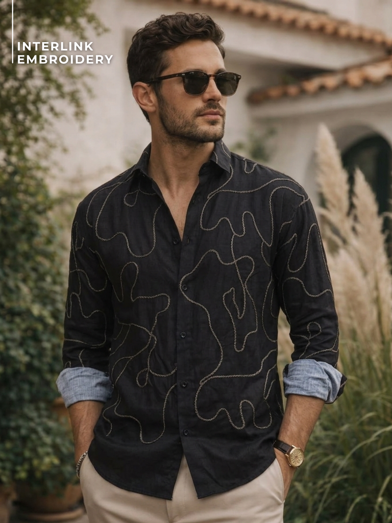 Intricate Embroidery Shirt