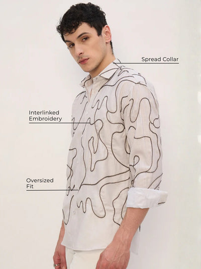 Intricate Embroidery Shirt