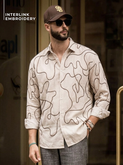 Intricate Embroidery Shirt