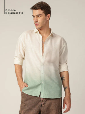 Ombre Relaxed Fit Shirt