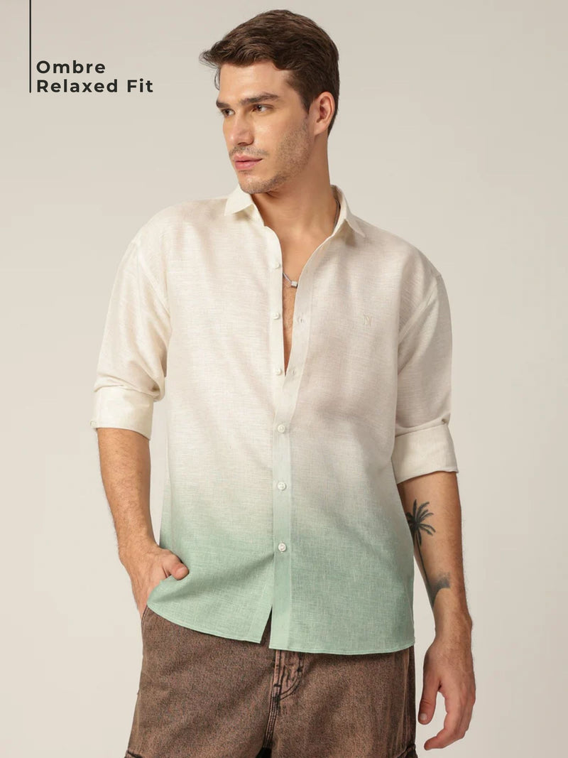 Ombre Relaxed Fit Shirt
