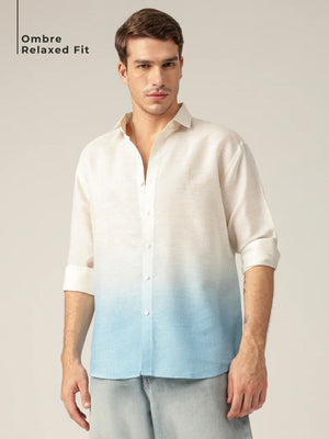 Ombre Relaxed Fit Shirt