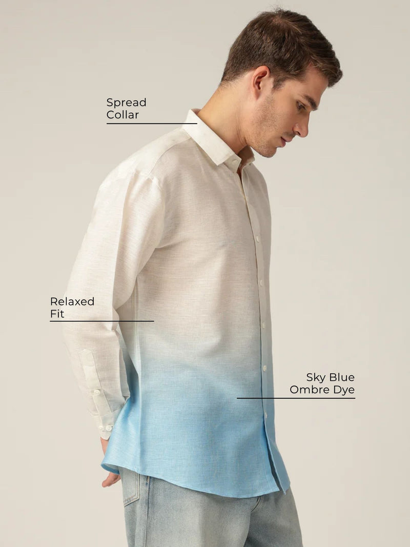 Ombre Relaxed Fit Shirt