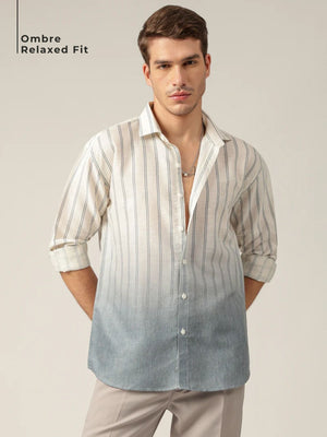 Ombre Relaxed Fit Shirt