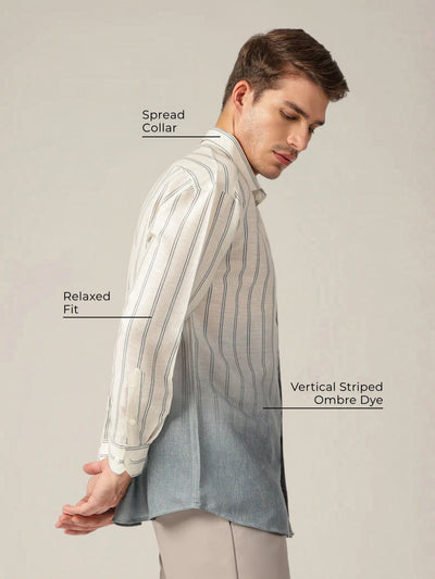 Ombre Relaxed Fit Shirt