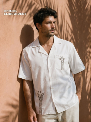 Minimalist Embroidered Shirt