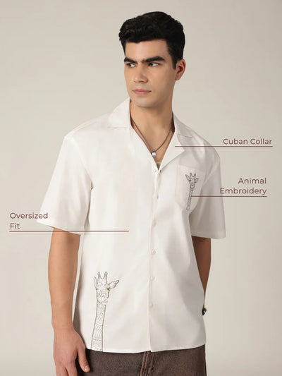 Minimalist Embroidered Shirt