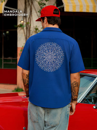 Embroidery Mandala Art Shirts