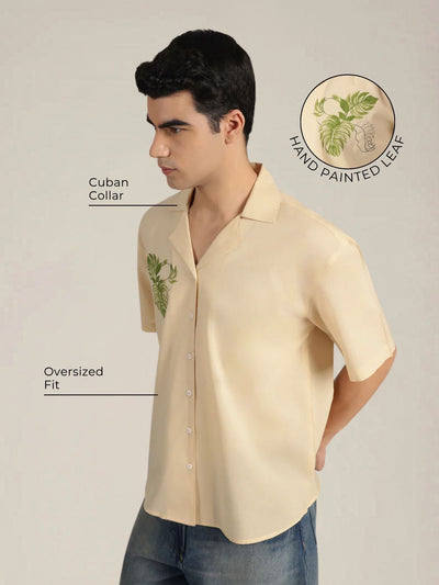 Handbrush Oversized Shirt