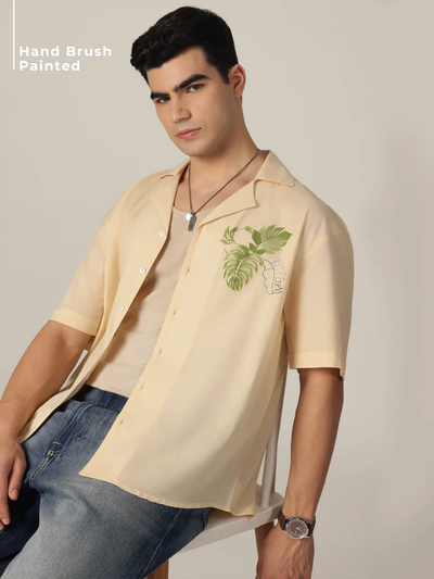 Handbrush Oversized Shirt