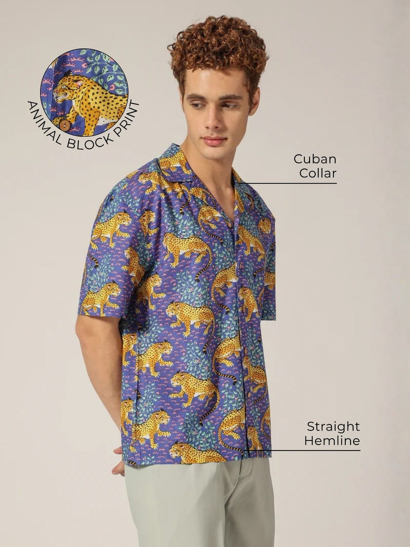Oversized Tropical Shirt