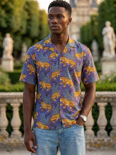 Tropical Safari Drop Shoulder