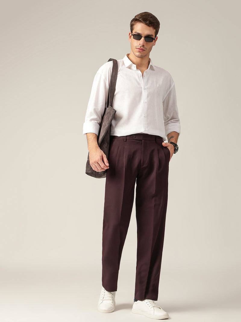 White: Spread Collar Sustainable Casual Shirt