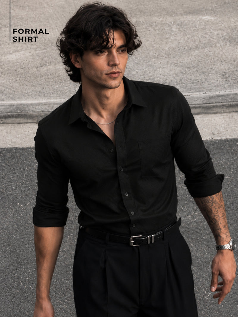 Textured Formal Shirt