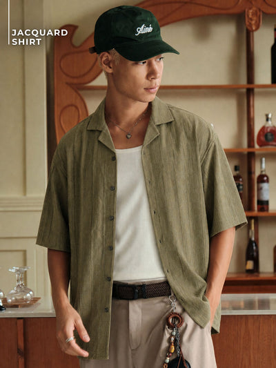 Jacquard Casual Shirt
