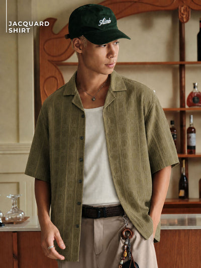 Jacquard Casual Shirt