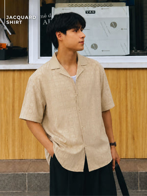 Jacquard Casual Shirt