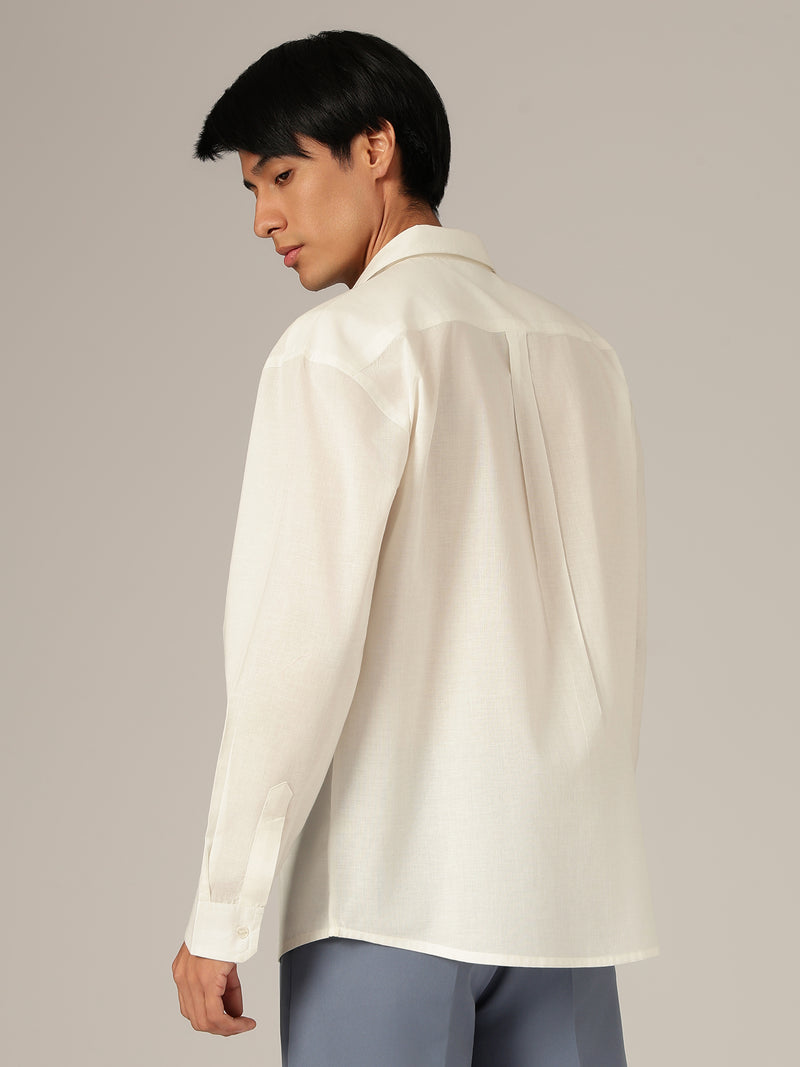 Tropical Embroidered Shirt