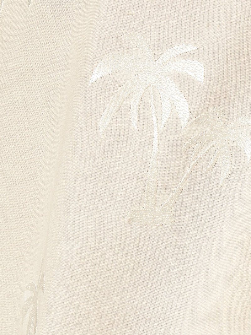 Tropical Embroidered Shirt