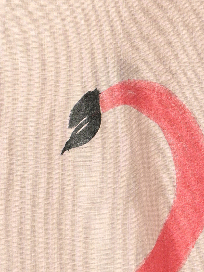 Light Pink: Hand Brushpainted Drop-Shoulder Oversized Shirt