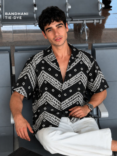 Bandhani Tie-Dye Shirt