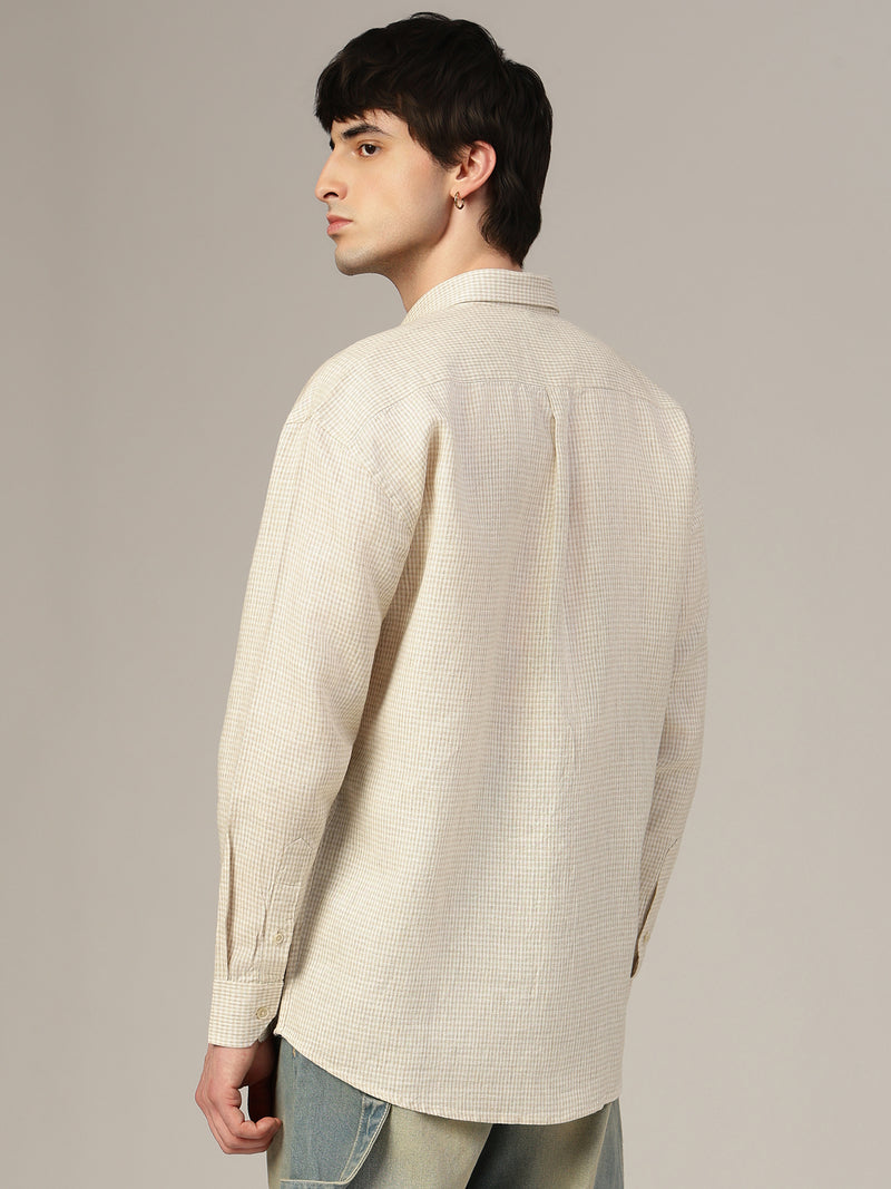 Checked Linen Shirt