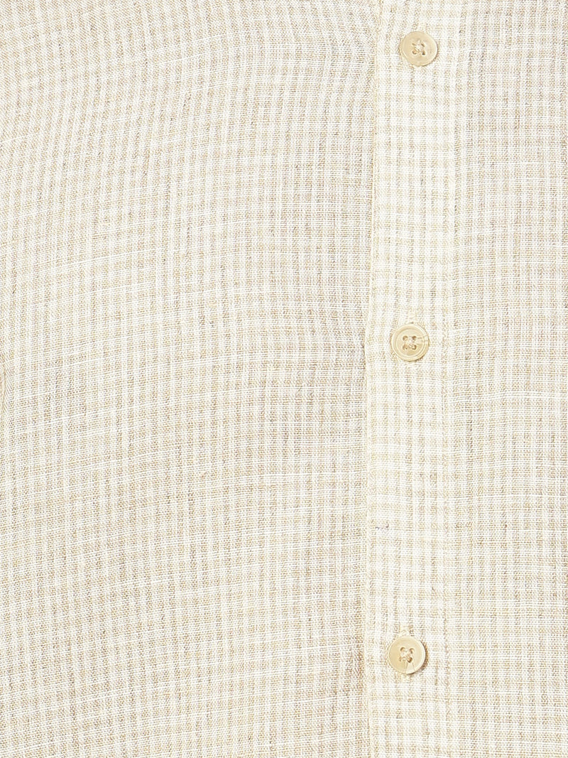 Checked Linen Shirt