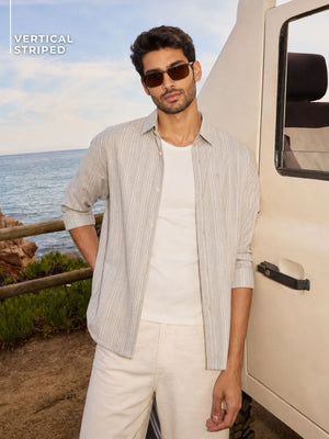 Striped Linen Shirt