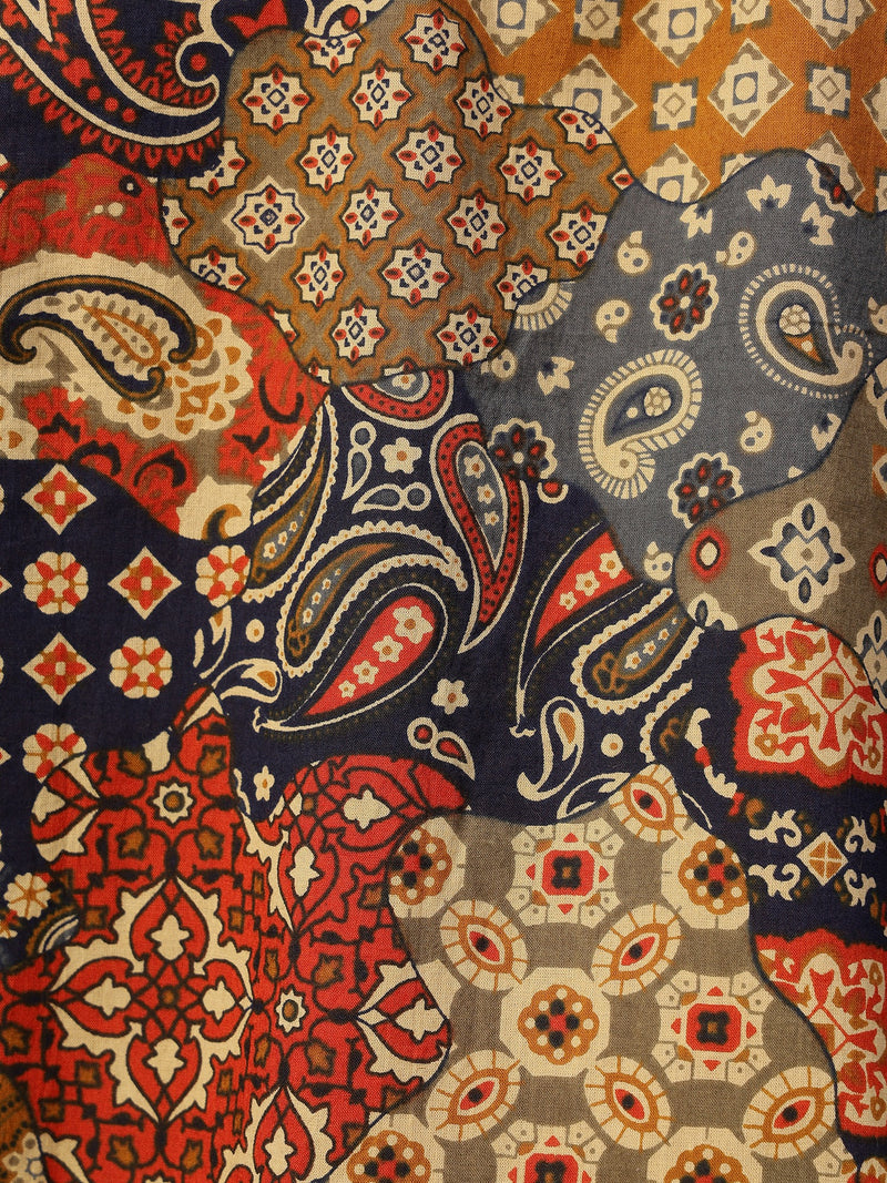 Ethnic Print Relaxed Fit Shirt