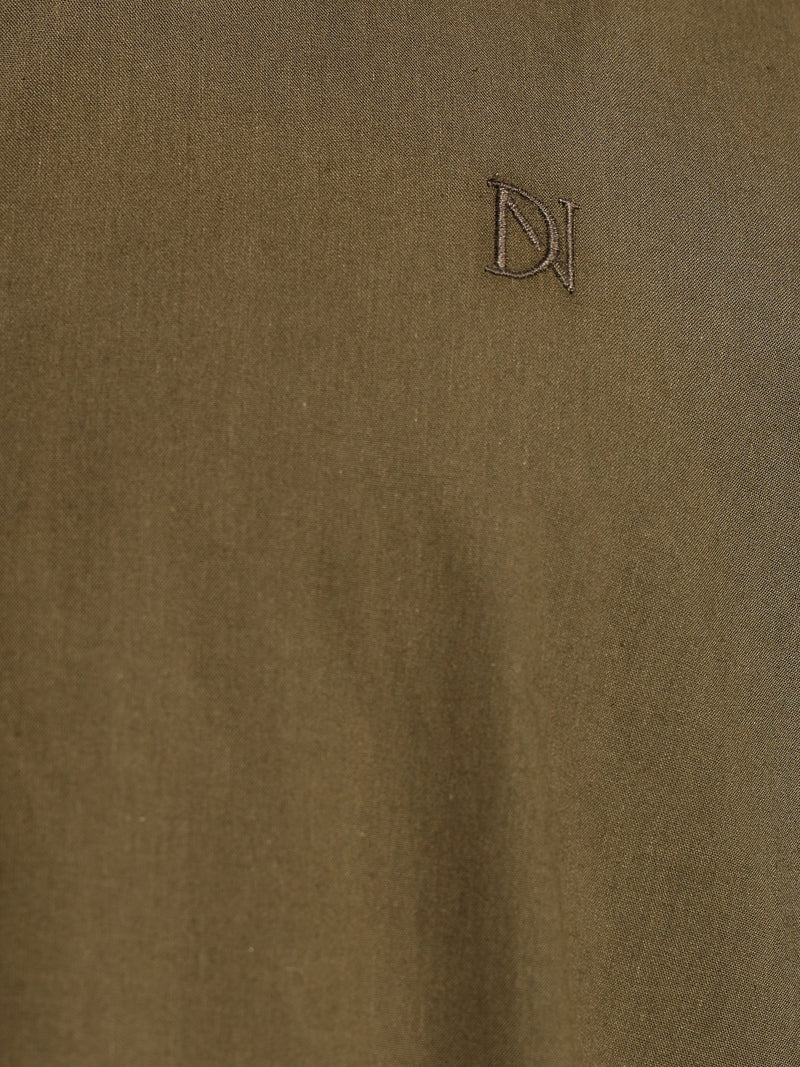 Solid Relaxed Casual Shirt