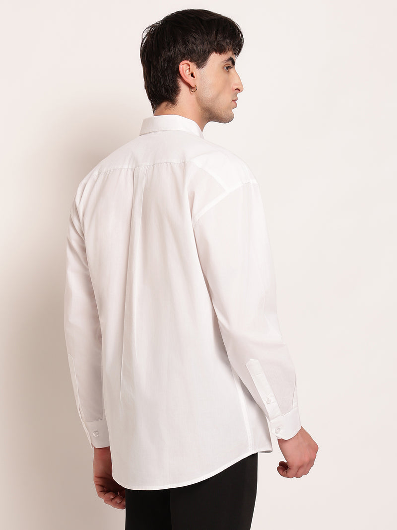 Solid Relaxed Casual Shirt