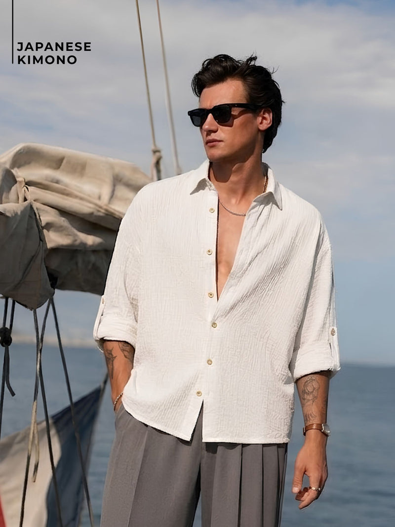 Freesize Japanese Kimono Shirt