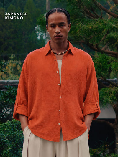 Freesize Japanese Kimono Shirt