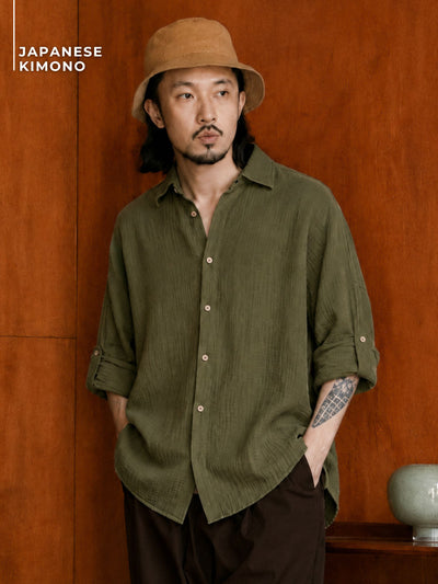 Freesize Japanese Kimono Shirt
