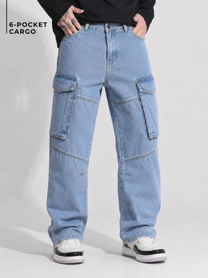 6-Pocket Cargo Jeans