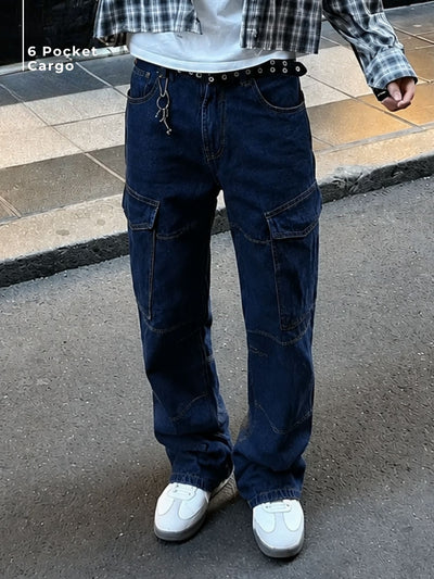 6-Pocket Cargo Jeans