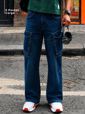 6-Pocket Cargo Jeans