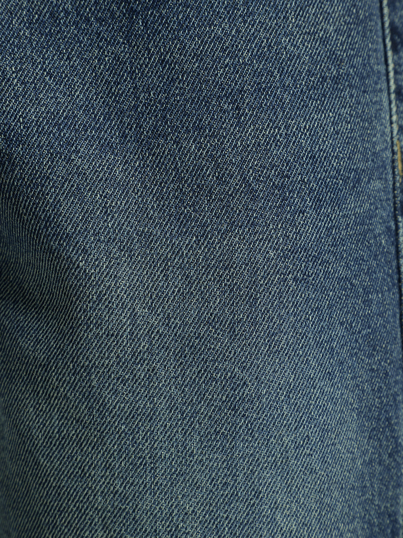 Blue: Baggy Fit Light Faded jeans