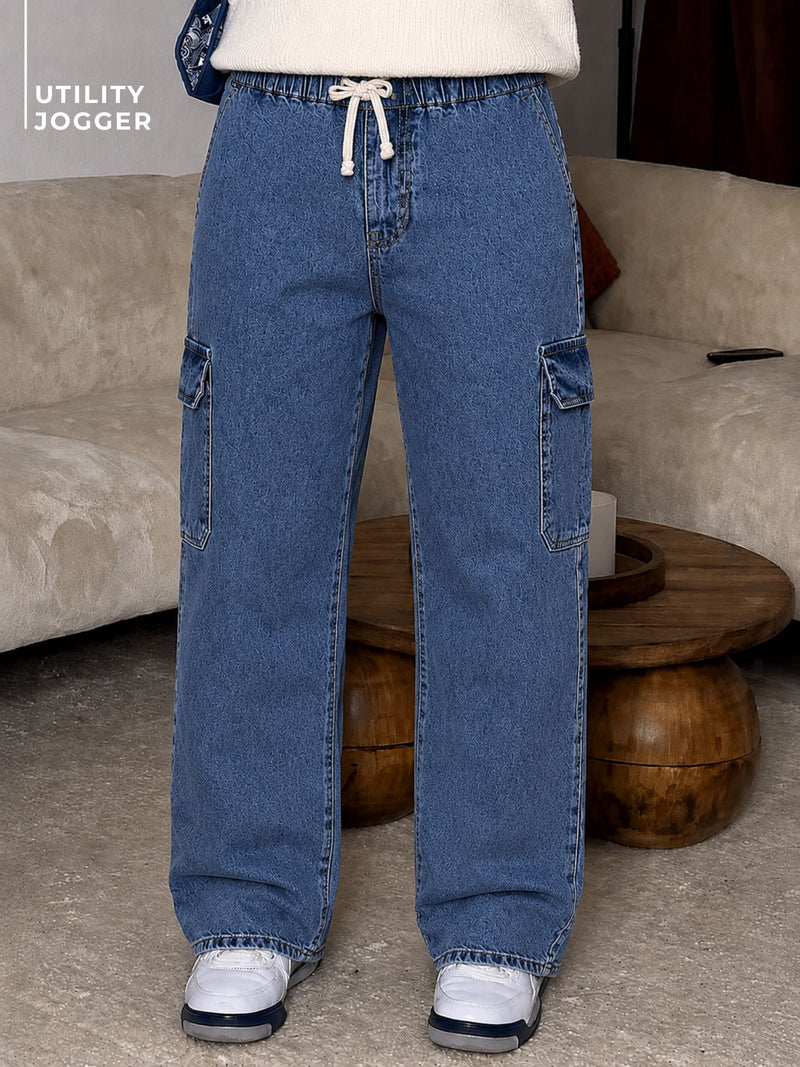 Drawstring Utility Jogger