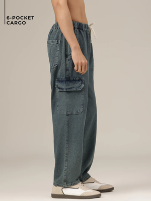 6 Pockets Cargo Jeans