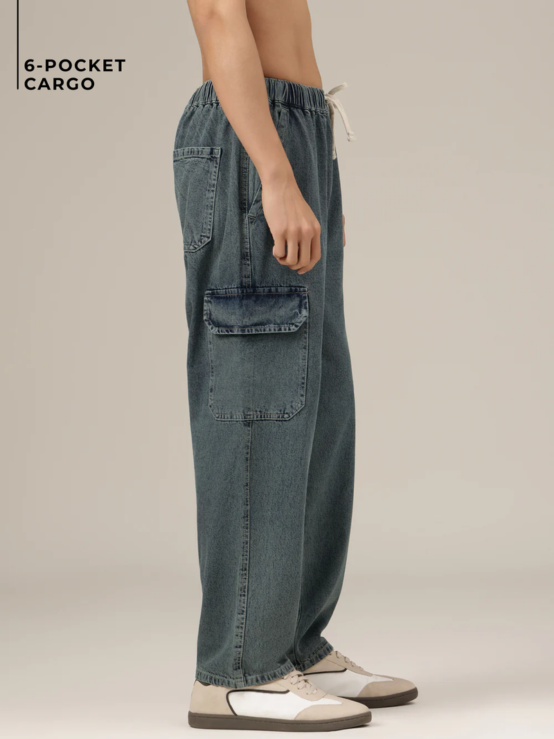 6 Pockets Cargo Jeans