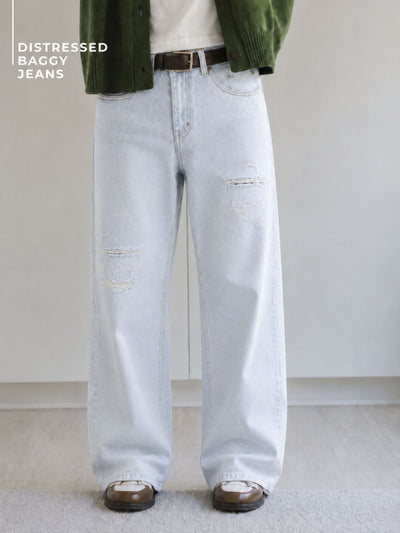 Y2K Distressed Jeans