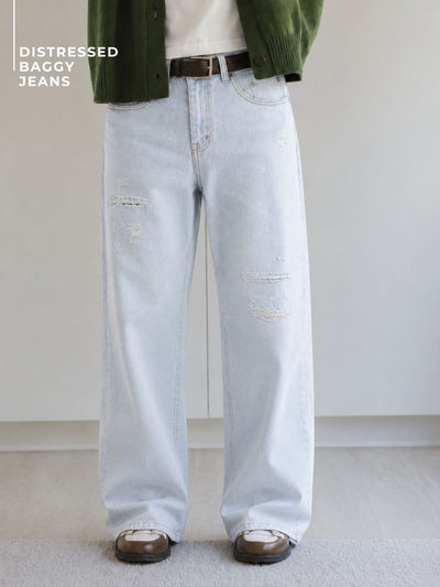 Y2K Distressed Jeans