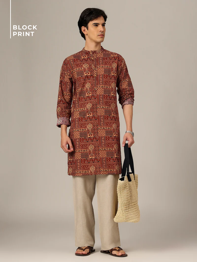 Block Printed Kurta