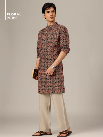 Floral Printed  Kurta